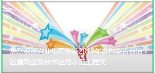 ​热烈祝贺兴业集团荣获2019年度内蒙古自治区建筑业新技术应用示范工程奖